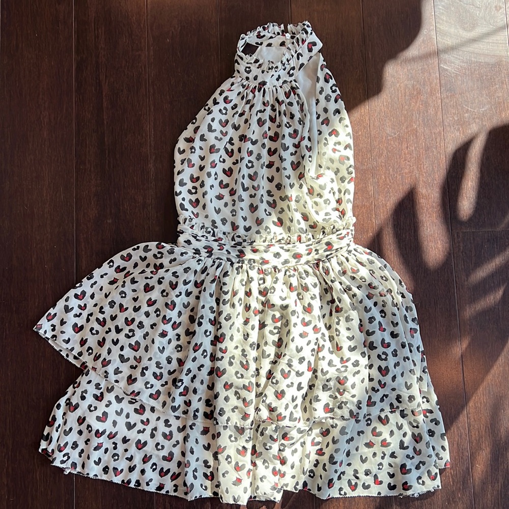 J.ING heart print dress l Size XS